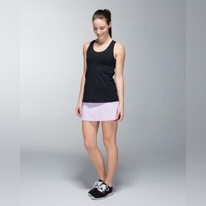 LULULEMON Purple Midrise PACE SETTER Regular 13" Skirt/Skort Sz 8